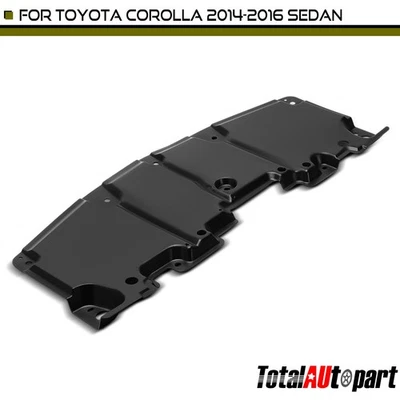 Protector contra salpicaduras de motor debajo de la cubierta para Toyota Corolla 2014-2016 sedán inferior delantero Foto 1 de 4