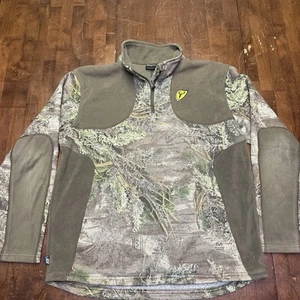 Scent Blocker 1/4 Zip Dreamseason Protect Fleece Jacket Mossy Oak Size XL Men S3 - Picture 1 of 9