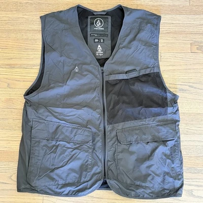 VOLCOM VEST SKATE VITALS ALEC MAJERUS GRAY & BLACK XL - Image 1 of 4