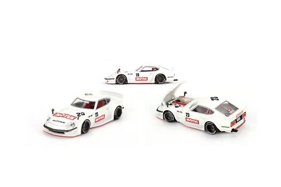 Coche diecast Mini GT 1/64 Datsun Fairlady Z MOTUL V3 edición limitada Foto 1 de 2