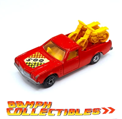Matchbox 1977 superrápido no. 60 HOLDEN PICK-UP con MOTOCICLETAS! #500 Lesney Foto 1 de 4