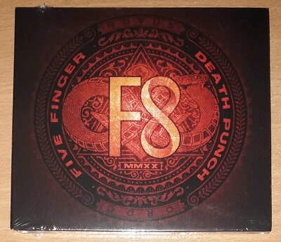 Five Finger Death Punch - F8 CD Digipak (Metalcore/Groove Metal) *NEU/OVP* - Bild 1 von 2