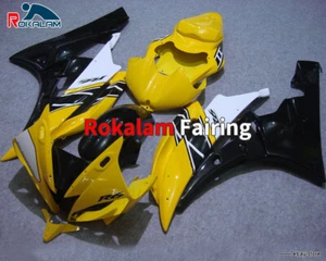 Carenados de motocicleta para Yamaha YZF-R6 06 07 YZF R6 2006 2007 amarillo blanco negro - Imagen 1 de 1