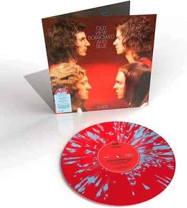 SLADE - OLD NEW BORROWED AND BLUE - NEW SEALED SPLATTER VINYL LP  - Foto 1 di 1