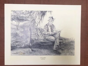 Tulsa, Oklahoma Artista Sandi Dyer 1995 Artist Proof 37/50 notizie locali - Foto 1 di 6