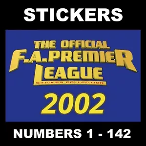 Pegatinas de fútbol Merlín Premier League 2002 #1 - 142 - Imagen 1 de 3