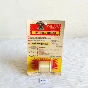 Vintage Kleintex Advertising Invisible Thread Unused England Collectible V240 - Picture 1 of 10