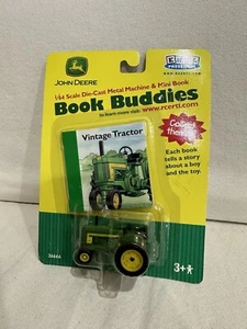 John Deere Book Buddies 1:64 SCALE Vintage 620 Tractor 2002 Diecast - Picture 1 of 8