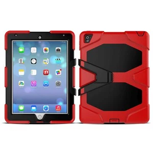 3in1 Outdoor Hülle für Apple iPad 2017 9.7 Zoll Hardcase Tablet Hybrid - Bild 1 von 7
