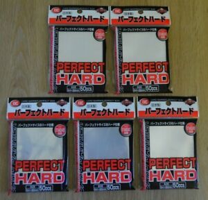 KMC Standard Perfect Hard Sleeves 250 Stück Klar MTG Magic, Pokemon 64x89mm
