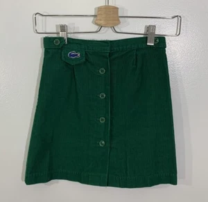 Lacoste Izod Vintage Skirt Corduroy Kids 6X - Picture 1 of 8