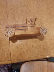 1987 Wooden Campbells Soup Truck(HARVEST OF GOOD FOODS) - Picture 1 of 5