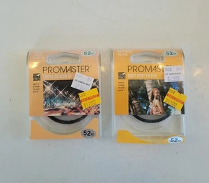 Promaster Cross Screen 4X, And Soft Spot Filters 52mm - Picture 1 of 5