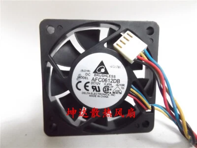 1 PCS Fan AFC0612DB DC 12V 0.45A 6015 6CM PWM 4 pin cooling fan - Image 1 of 3