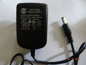 Adaptador de CA Fuente de alimentación 12V 250mA Modelo: S005IU1200025 - para AT&T y otros Tele - Imagen 1 de 1
