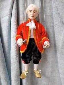 Marionette Mozart - Handmade Original Puppet - Picture 1 of 1