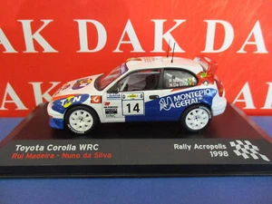 Die cast 1/43 Modellino Auto Toyota Corolla WRC Rally Acropolis 1998 R. Madeira - Foto 1 di 4