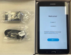Samsung Galaxy Tab E 8.0" (2016) T378V 32GB WiFi + Verizon 4G LTE - Gray - Good - Afbeelding 1 van 5