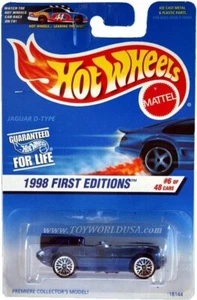 1998 Hot Wheels #638 First Editions Jaguar D-Type lace wheels - Picture 1 of 1