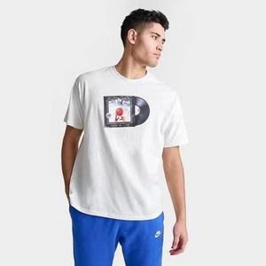 Nike Vinyl Soul Max90 Basketball Men's T-Shirt White L NWT - Picture 1 of 5