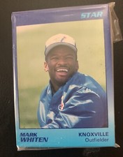 1989 Star Knoxville Blue Jays 25-card Minor League Team Set  Mark Whiten  +