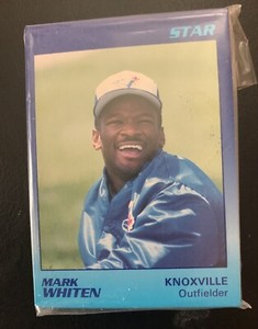 1989 Star Knoxville Blue Jays 25-card Minor League Team Set  Mark Whiten  +