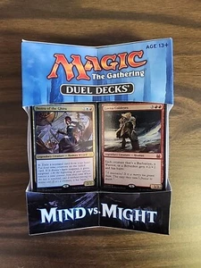 MTG Mind vs Might Duel Decks - Magic The Gathering NEW ENGLISH SEALED - Picture 1 of 4
