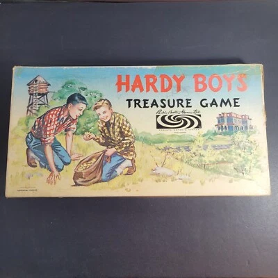 Hardy Boys Treasure Game - 1960 Parker Brothers Board Game - Vintage - Complete - Image 1 of 4