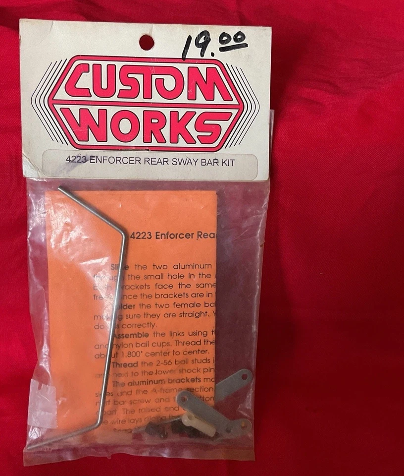 Kit de barra estabilizadora trasera Enforcer 4223 personalizado funciona para coches de radiocontrol Foto 1 de 4