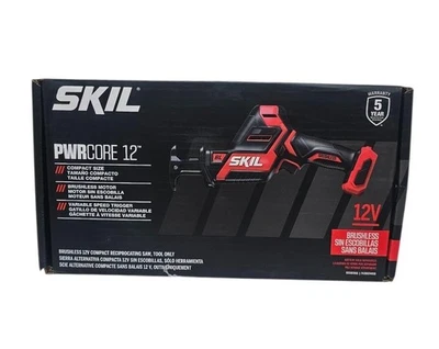 SKIL PWRCORE RS582801 12-VOLT 12V CORDLESS RECIPROCATING SAW - NEW! Tool-Only  - Image 1 of 2