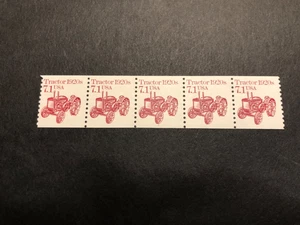 U.S. Stamps, Scott # 2127, PNC5 # 1, 7.1c Tractor, MNH - Picture 1 of 2