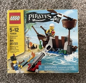 (70409) LEGO Pirates Shipwreck Defense Pirate Cannon New Sealed Retired