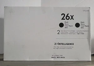 HP 26X Wysokowydajna czarna oryginalna kaseta z tonerem LaserJet (CF226XD) - Zdjęcie 1 z 7