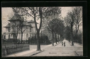 Hamburg-Wandsbek, Schillerstraße mit Kindern, Ansichtskarte 1910 - Picture 1 of 2