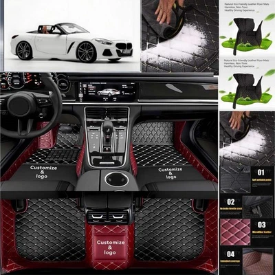 For BMW Z4 Car Floor Mats Custom Waterproof Luxury Carpets Auto Liner  Foto 1 de 4