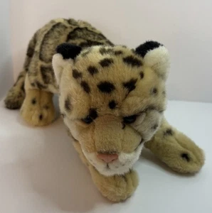 Webkinz Signature Clouded Leopard Endangered Species 16” Plush No Code GANZ VGC - Picture 1 of 10