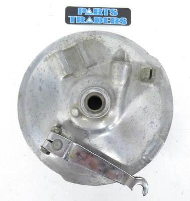 Conjunto de placa de respaldo de freno delantero original Yamaha DT1/DT1MX/RT1/RT1MX Foto 1 de 2