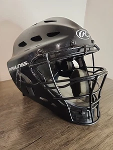 Rawlings Youth Catcher's Mask Helmet CFA2 RevC Kids Size 6 1/2" -7" - Picture 1 of 13