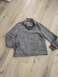 Legends gray quarter zip pullover mens size L comfort fit jacket NWT - Picture 1 of 6