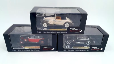 Lot 3 Maybach Premiere Miniature Signature Models - Immagine 1 di 4