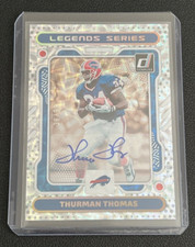 2023 Panini Donruss Football Thurman Thomas Auto /99 Buffalo Bills