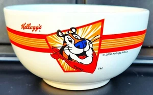 RARE Kellogg's 2006 Tony the Tiger Ceramic Cereal Bowl (5.5” X 3”) [VHTF] (EUC) - Picture 1 of 6