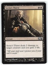 Sorin's Thirst *Common* Magic MtG x1 M12 SP