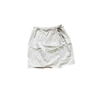 Falda envolvente floral tostada   Foto 1 de 4