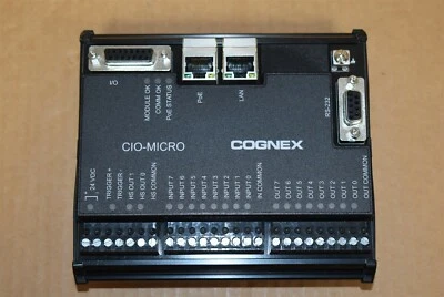 CIO-Micro I/O COGNEX MODEL P/N 825-0034-2R B 821-0016-2R Perfect Quality 1PCS JM - Image 1 of 4