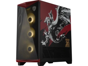 MSI MPG GUNGNIR 300 MONSTER HUNTER EDITION Czarny / Czerwony Mid Tower Etui komputerowe - Zdjęcie 1 z 5