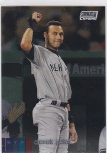 DEREK JETER 2020 TOPPS CHROME Premium Baseball Card NEW YORK YANKEES! - Picture 1 of 2