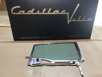 1958 Cadillac 4 двери седан LH DS задняя дверь стекло DeVille серии 62 Fleetwood  - Изображение 1 из 4