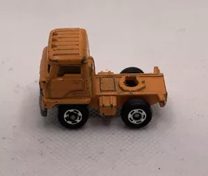 1980’s Tomica Die-Cast Metal Amino Semi Trailer ORANGE rare - Picture 1 of 11