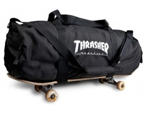 Thrasher Magazine SKATE BAG Skateboard Duffel Bag BLACK - Picture 1 of 1